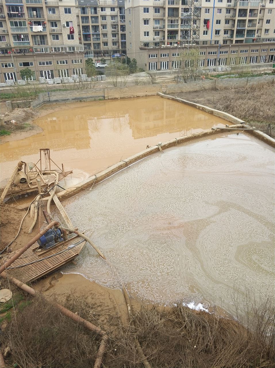沐川沉淀池淤泥清理-厂区废水池淤泥清淤